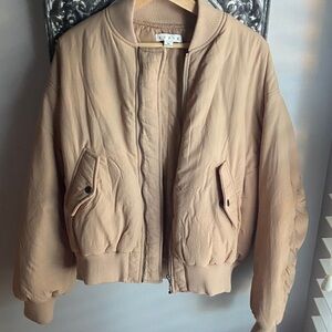 HYFVE Classic Tan Bomber Jacket